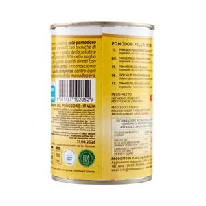 La Fiammante Pelati con Basilico 400 g – Pomodori Pelati Interi Aromatizzati per Ricette Italiane_1