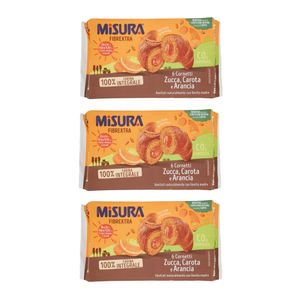 Misura Fibrextra 6 Kürbis-, Karotten- und Orangencroissants 308 Gr._0