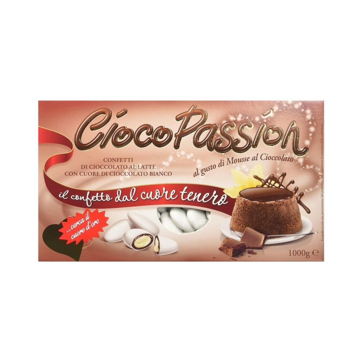 Crispo Confetti CiocoPassion Chocolate Mousse 1 kg.