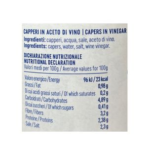 O sole e Napule Lacrimella Kapern in Weinessig 350 g – Aromatische Kapern von Hoher Qualität (Shelf Life 12/05/26)_desktop_2