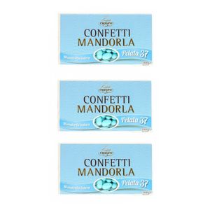 Crispo Sugared Almonds with Whole Peeled Almonds 37 light blue 1 Kg._0
