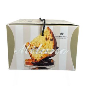 Panettone Classique Giovanni Cova & C. 1930 – Gâteau Milanais Traditionnel aux Raisins et Fruits Confits 1000g – Excellence Artisanale Italienne_0