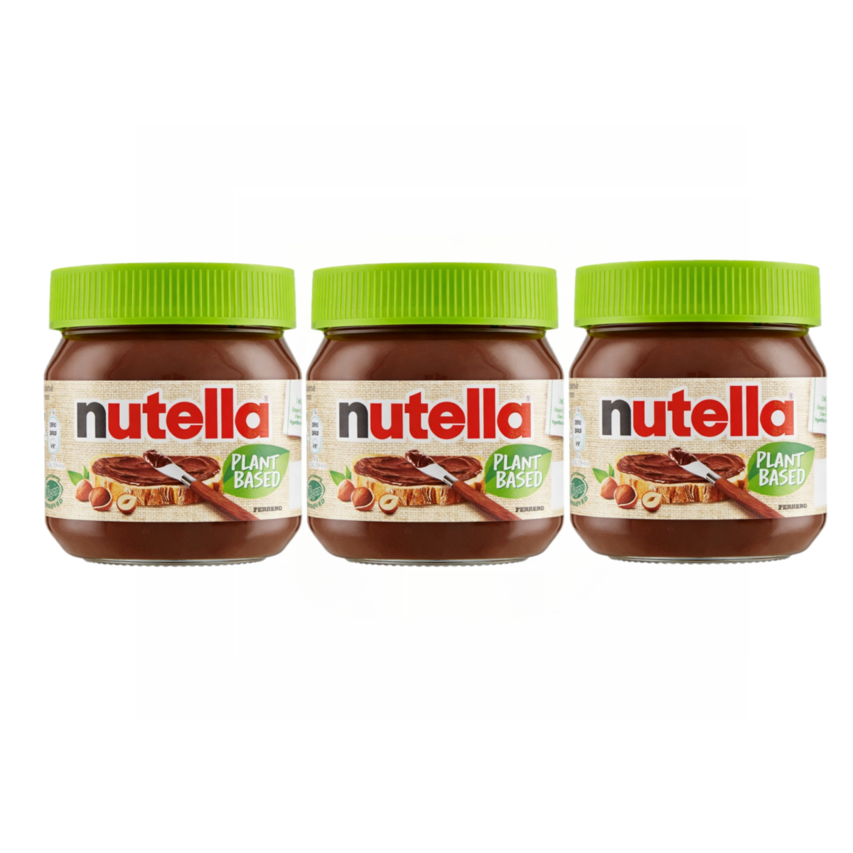 Nutella Vegana Plant Based 350 Gr - 3 Pieces