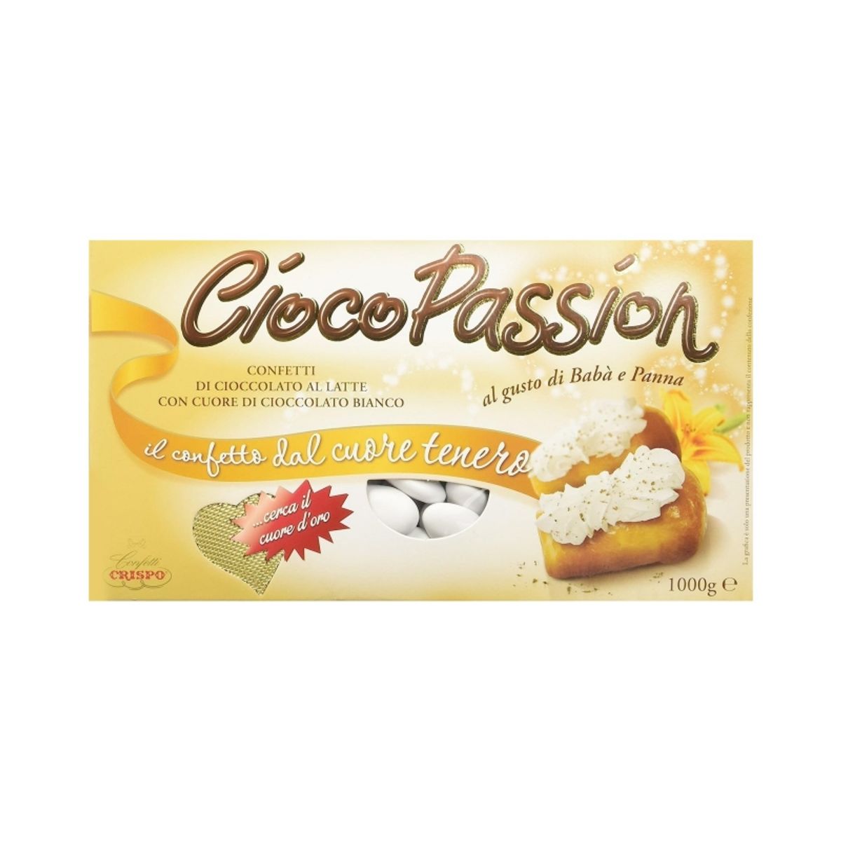 Crispo Confetti CiocoPassion Babà et Crème 1 kg.
