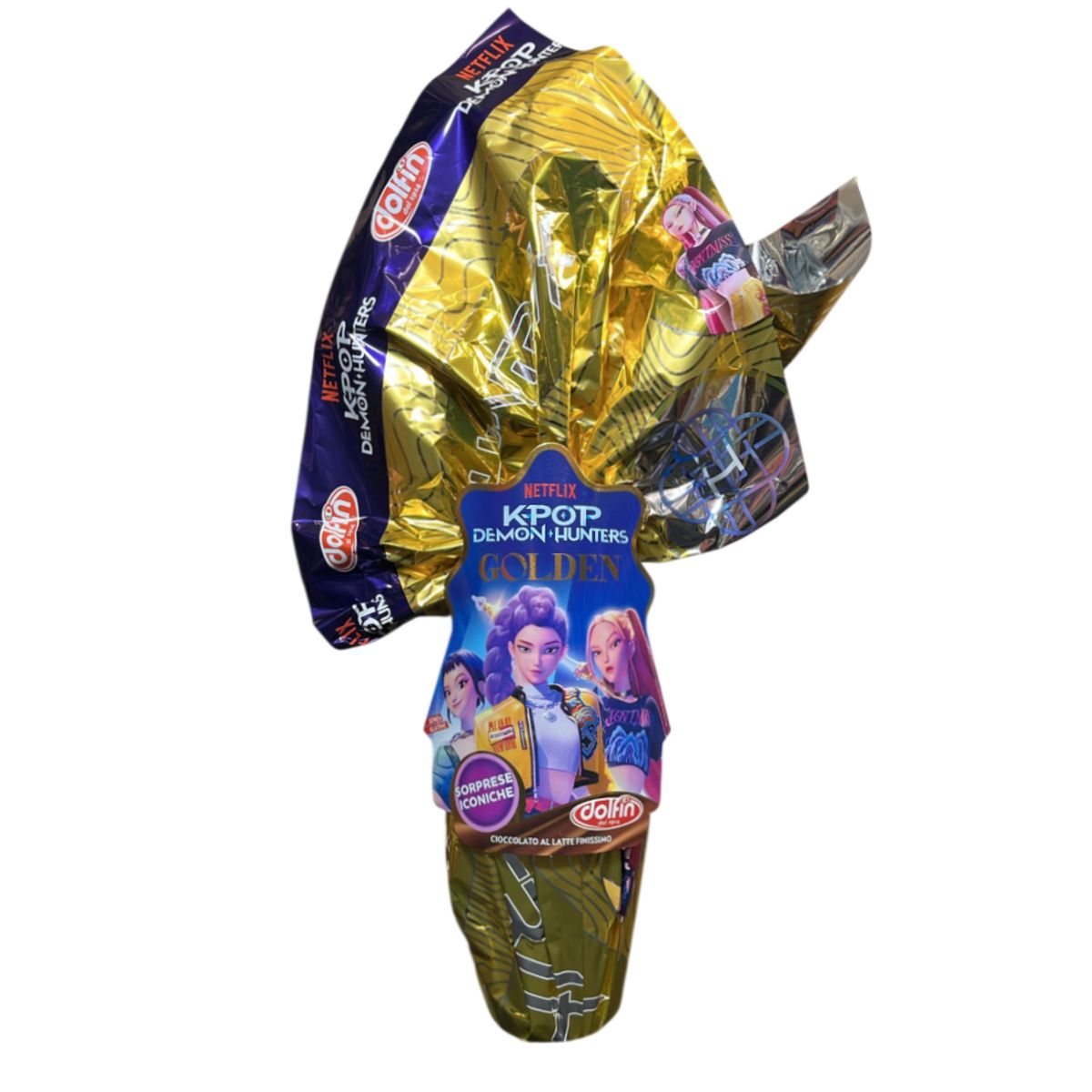 Dolfin Egg Netflix K-Pop Demon Hunters Milchschokolade 250 g