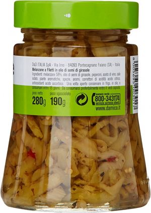 D’Amico Melanzane a Filetti in Olio di Semi di Girasole 280 g – Melanzane Italiane Condite Pronte all’Uso_desktop_2