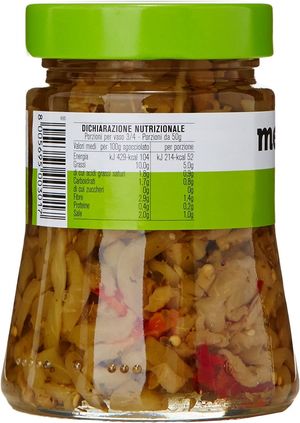 D’Amico Melanzane a Filetti in Olio di Semi di Girasole 280 g – Melanzane Italiane Condite Pronte all’Uso_1