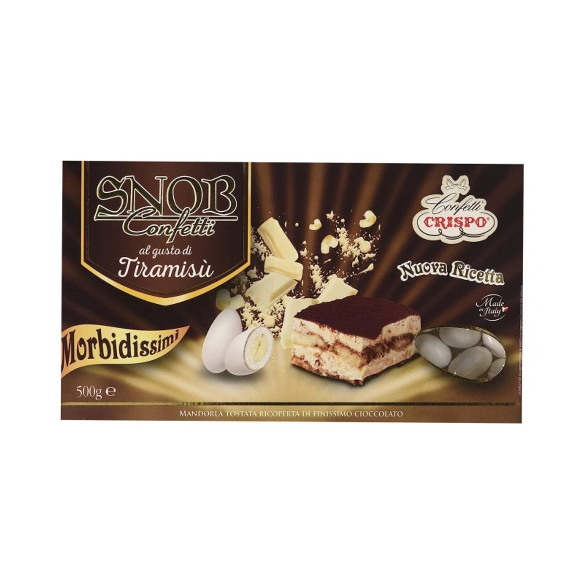 Crispo Confetti Snob Tiramisu 500 Gr.