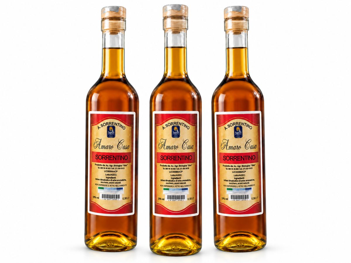 Sapori Antichi Sorrentino Amaro Casa Sorrentino 500 ml - 3 pezzi