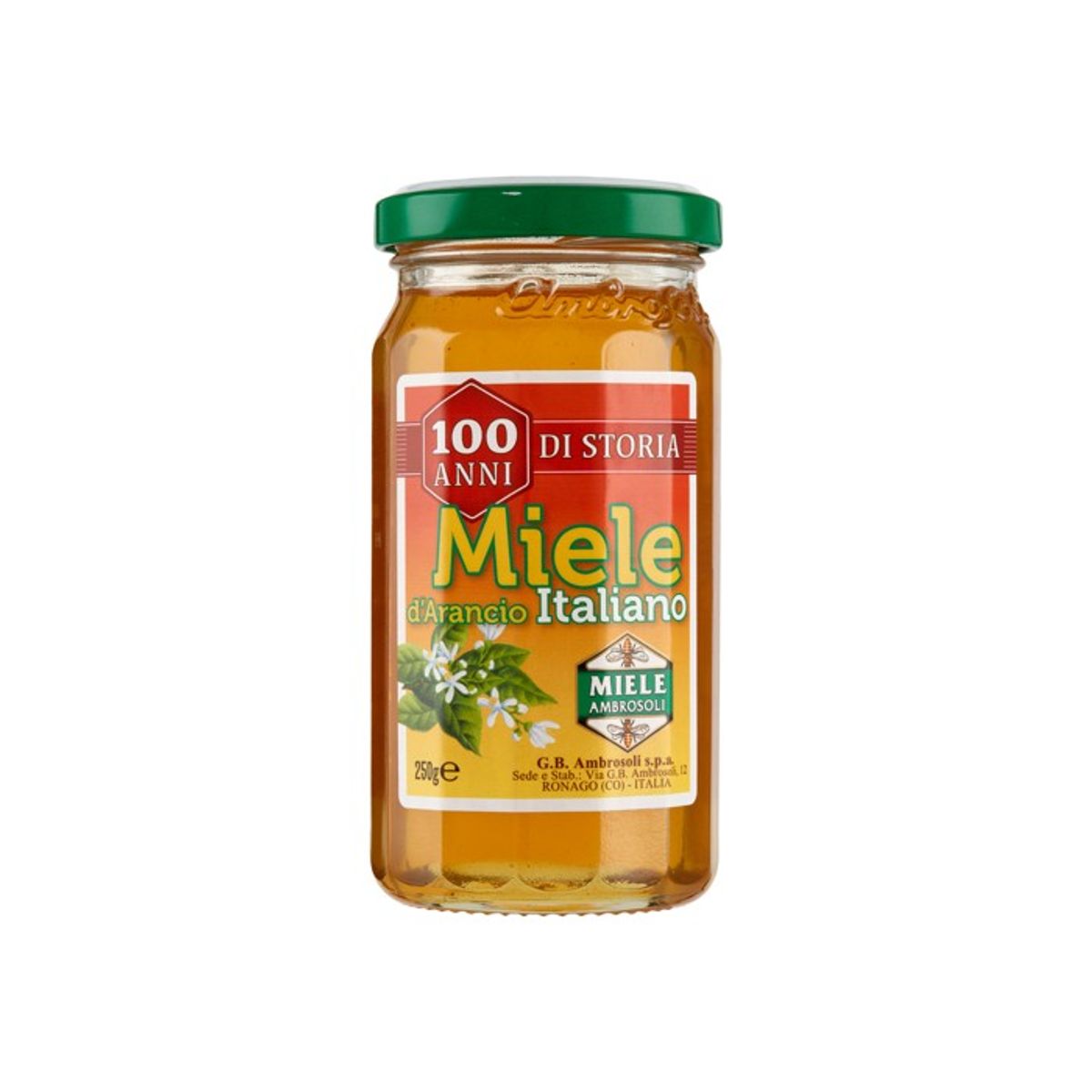 Ambrosoli Italienischer Orangenhonig 250 Gr.