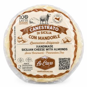 La Cava Canestrato di Sicilia con Mandorle circa 500 g