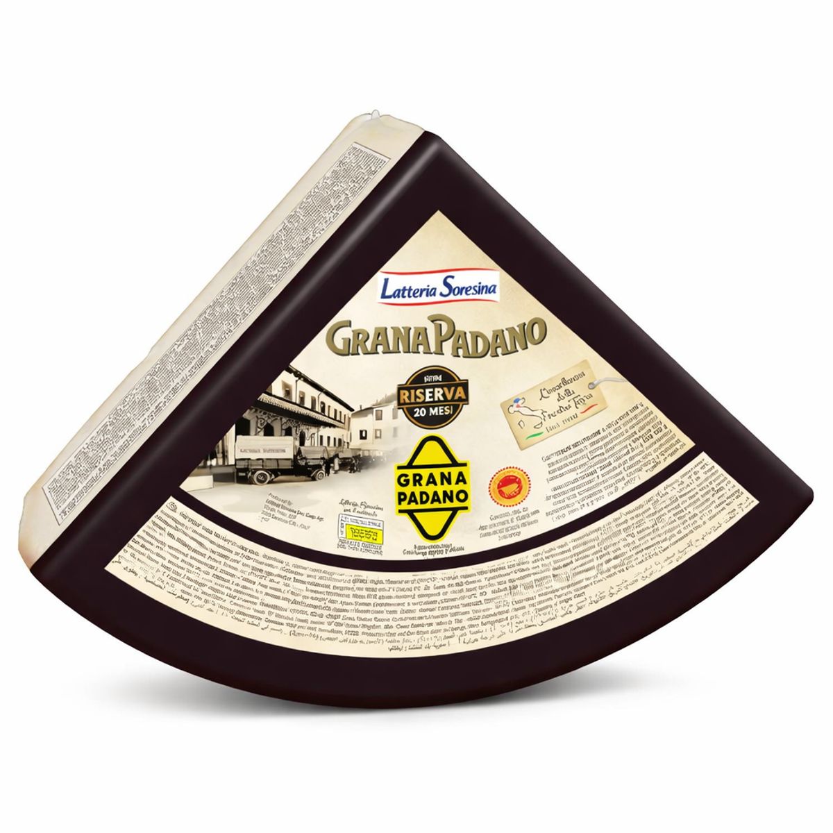 Latteria Soresina Grana Padano DOP Riserva Over 20 Months Approximately 4.5 kg