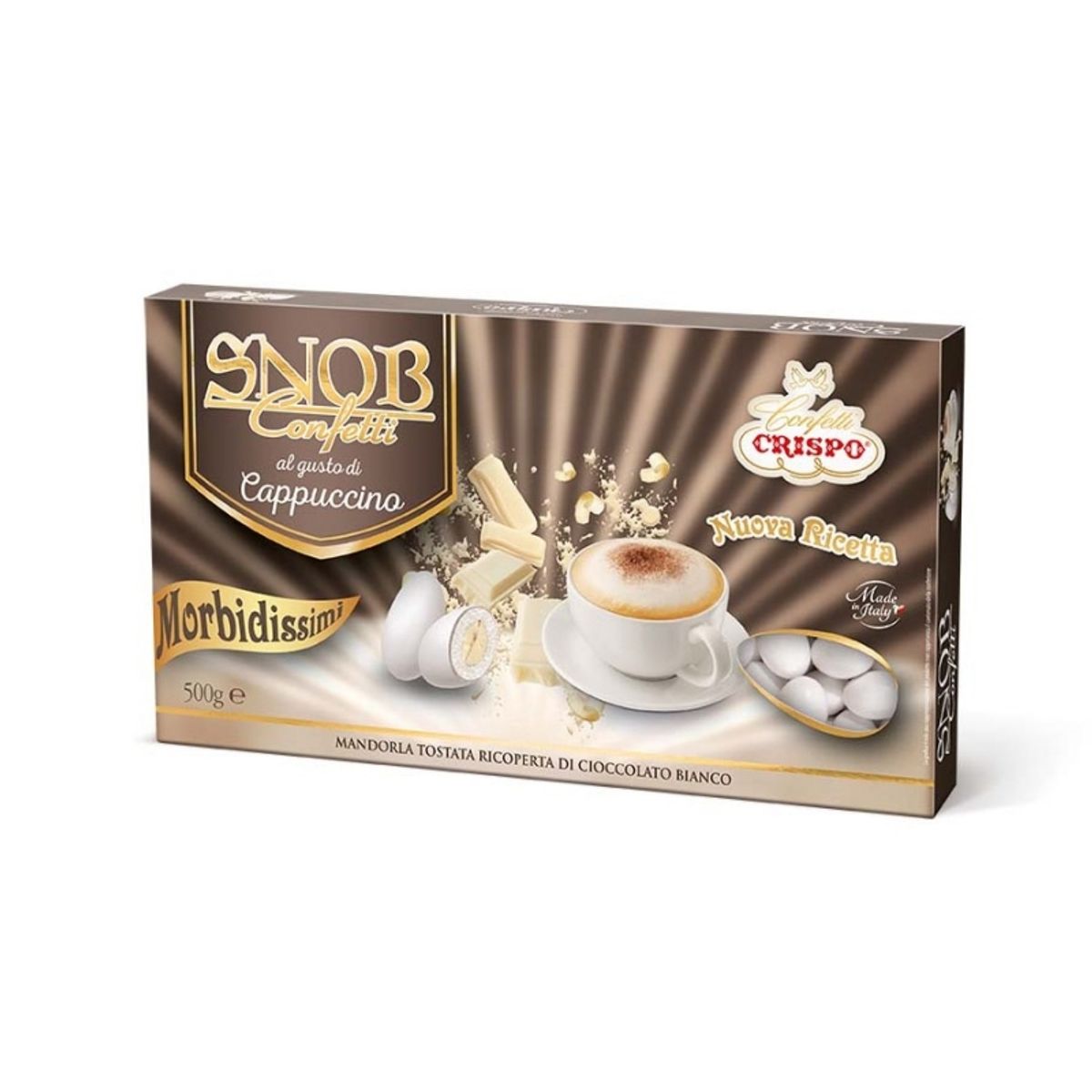 Confetti Crispo Snob Cappuccino 500 Gr.