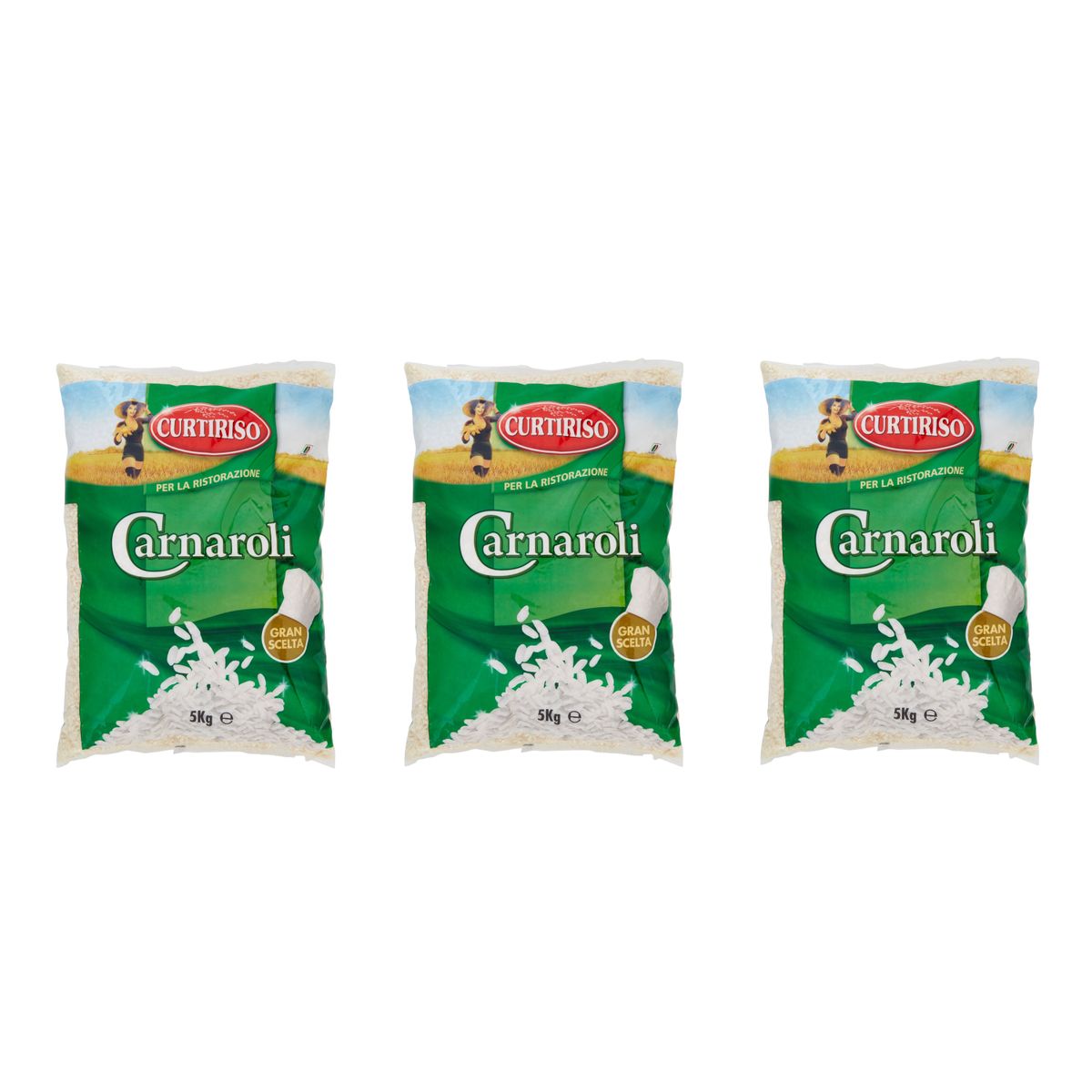 Arroz Curtiriso Carnaroli 5 Kg.