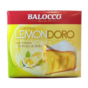 Balocco Colomba Lemondoro 750 g – Dolce Pasquale con Crema di Limoni di Sicilia