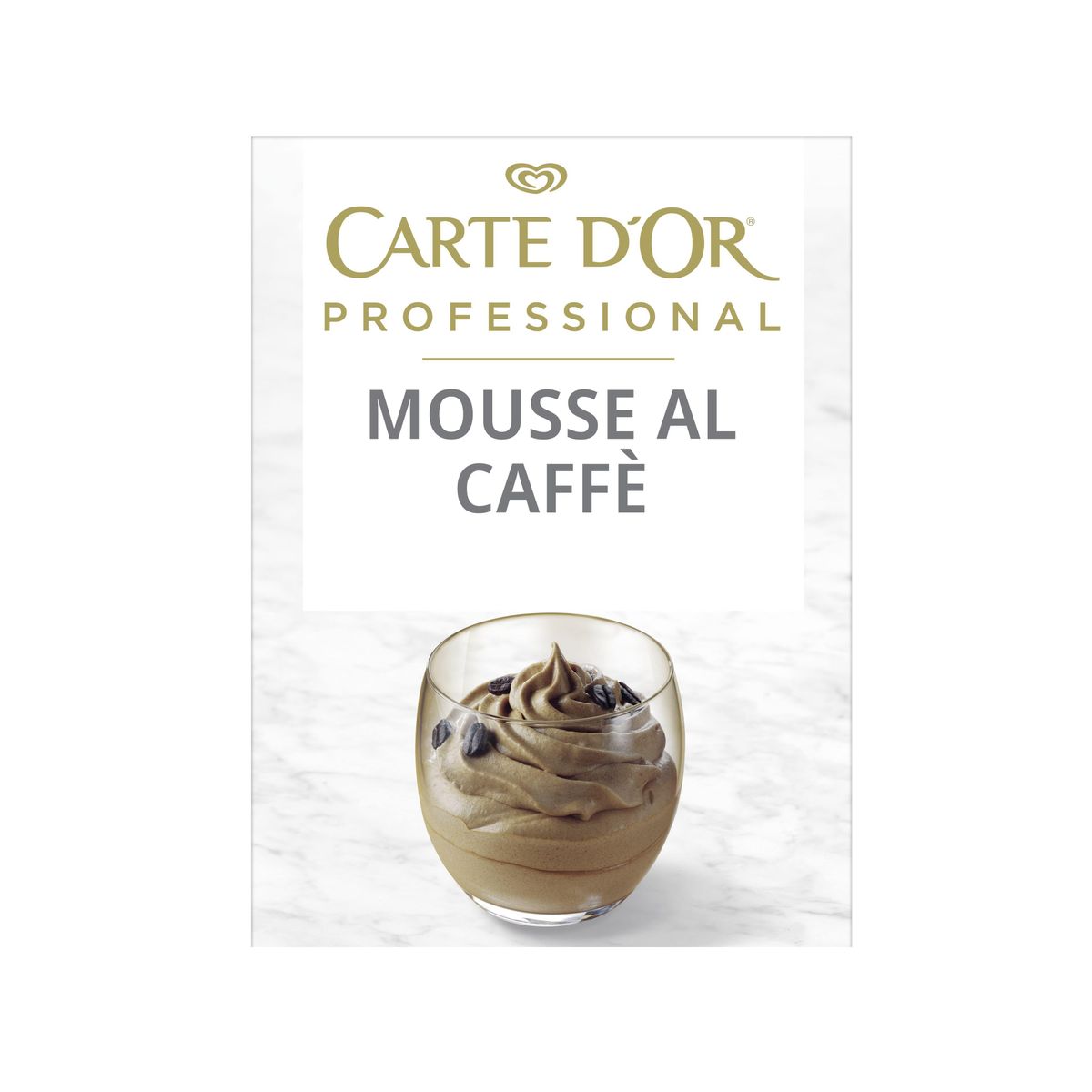 Carte d’Or Preparato in Polvere per Mousse al Caffè 750 Gr.