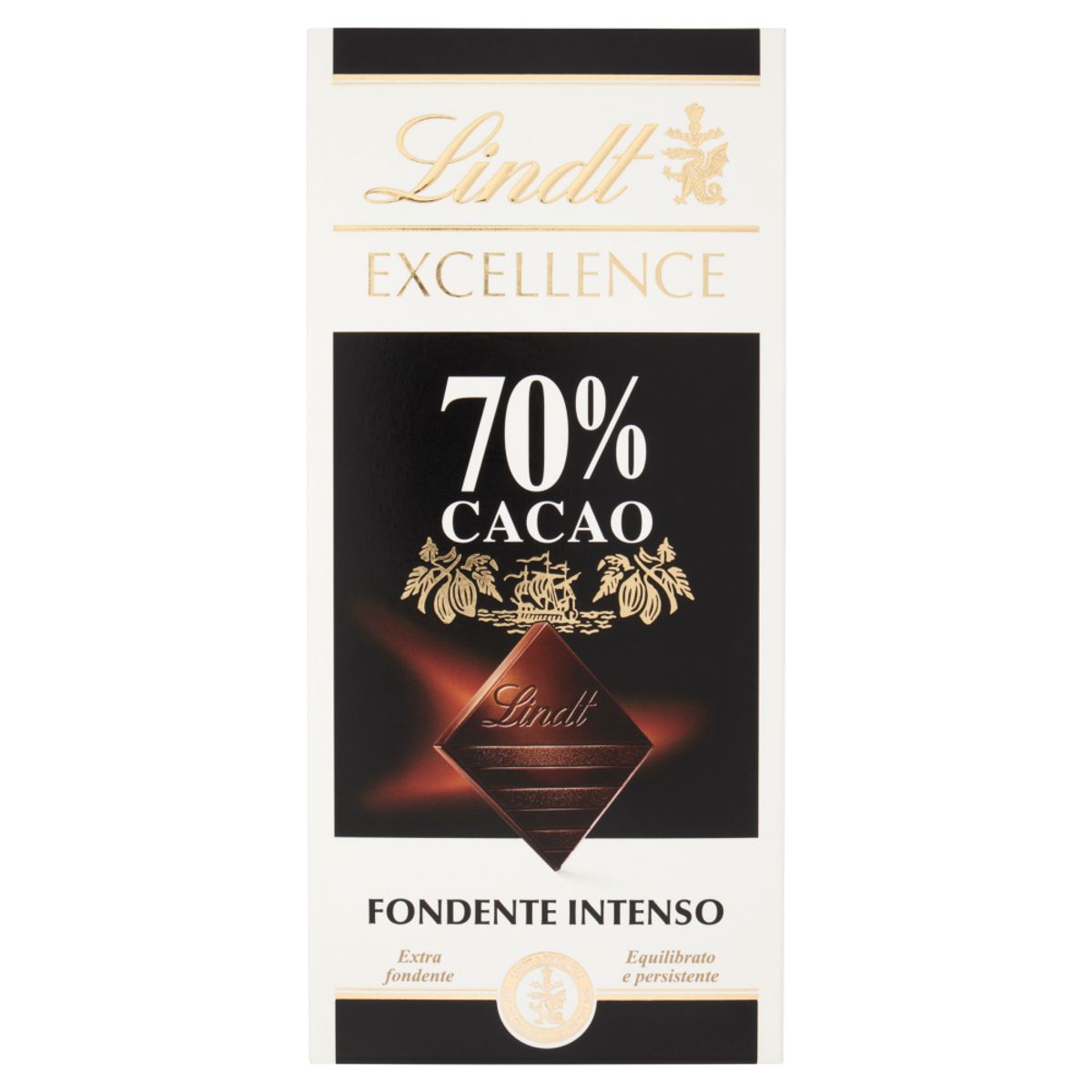 Lindt Excellence Tavoletta Cioccolato Fondente 70% 100 Gr.