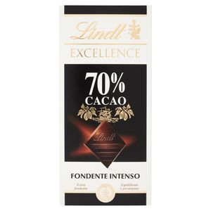 Lindt Excellence Tavoletta Cioccolato Fondente 70% 100 Gr.