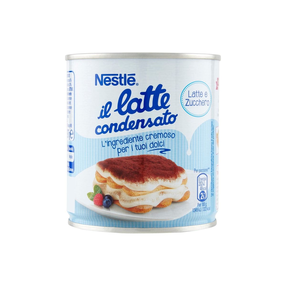 Lait concentré Nestlé en boîte de 397 gr.
