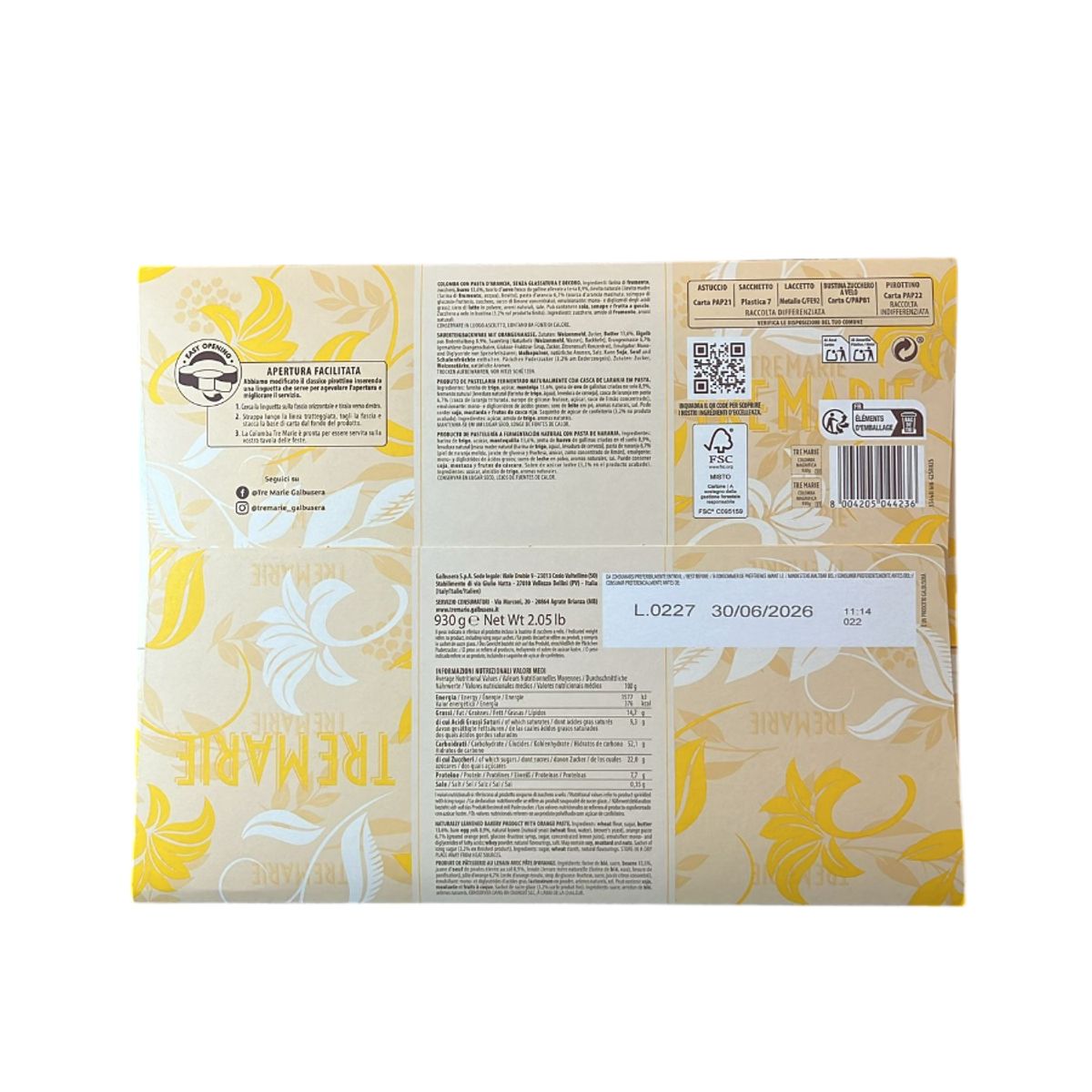 Tre Marie Prächtige Taube 930 Gr