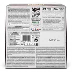 Balocco Panettone MaxiCiok ExtraDark 800 g – Panettone Italien Fourré à la Crème de Chocolat Noir Intense_desktop_2