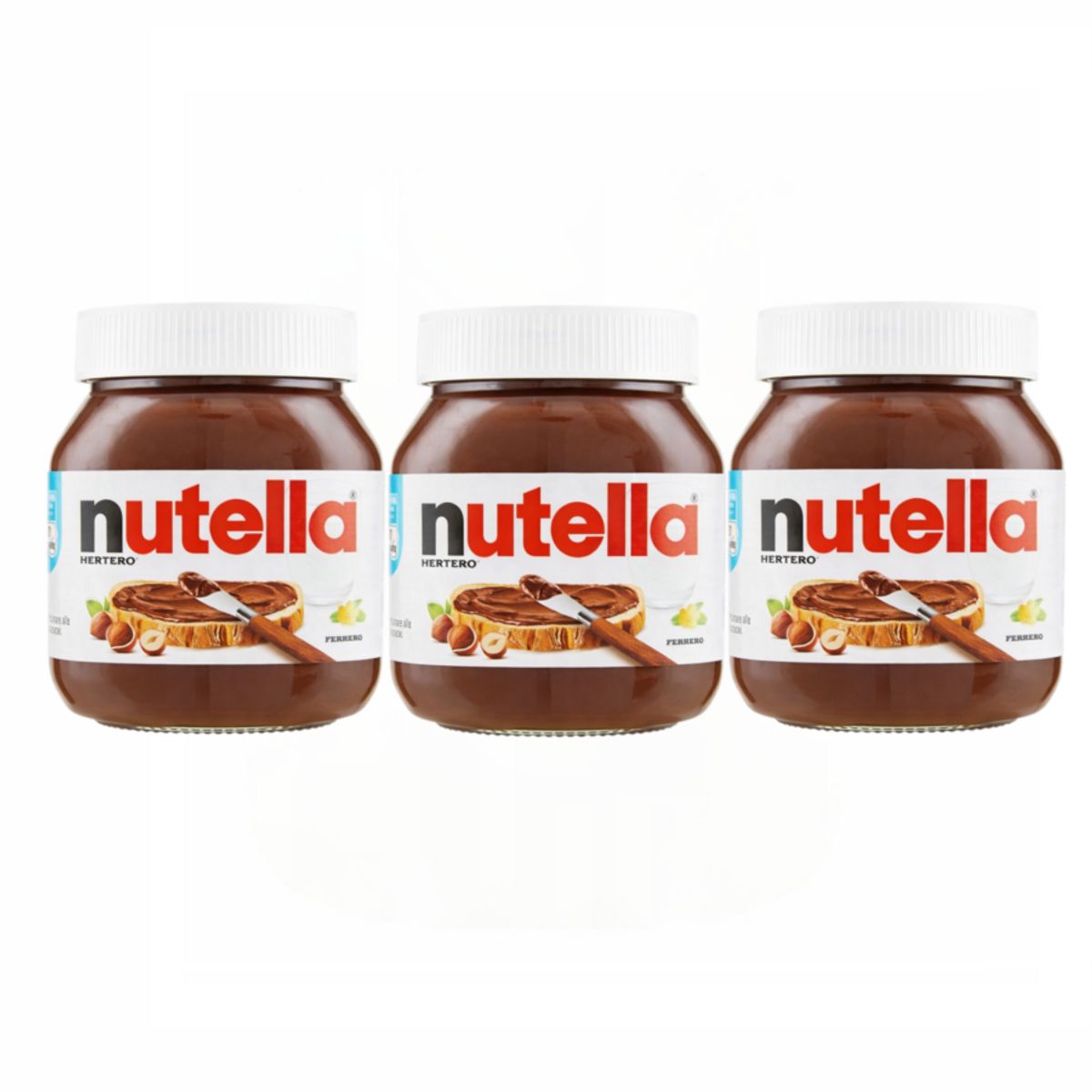 Ferrero Nutella 600 Gr - Pezzi 3