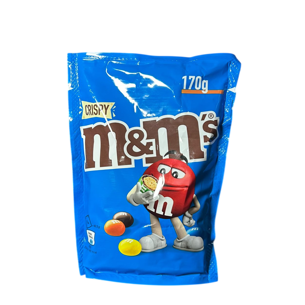 Caramelos de chocolate con leche crujientes M&M's con arroz inflado 170 g