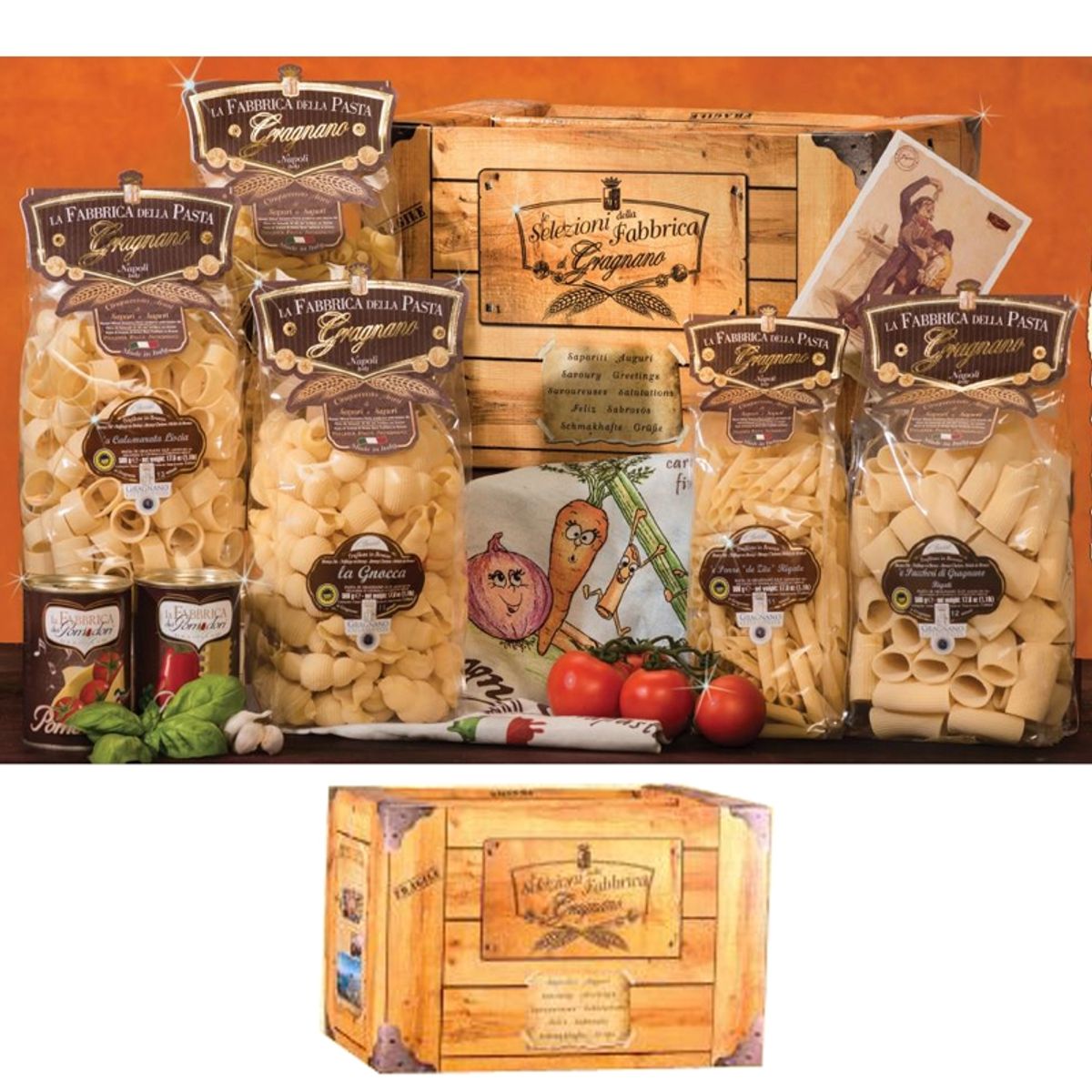 La Fabbrica della Pasta di Gragnano "Paquete Ravello" Pasta de Gragnano IGP.