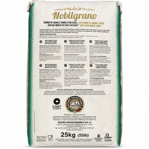 Molino Dallagiovanna Nobilgrano R Green Type 0 Pizza Flour with Wheat Germ 25 kg_0