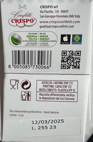 Crispo Confetti Liqueur Douce Limoncello 500 Gr. ( Shelf Life 14 08 2025 )_desktop_2