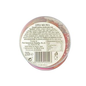 Fini Little Mix Pica 200 g – Caramelle Gommose Assortite al Gusto Frutta_1