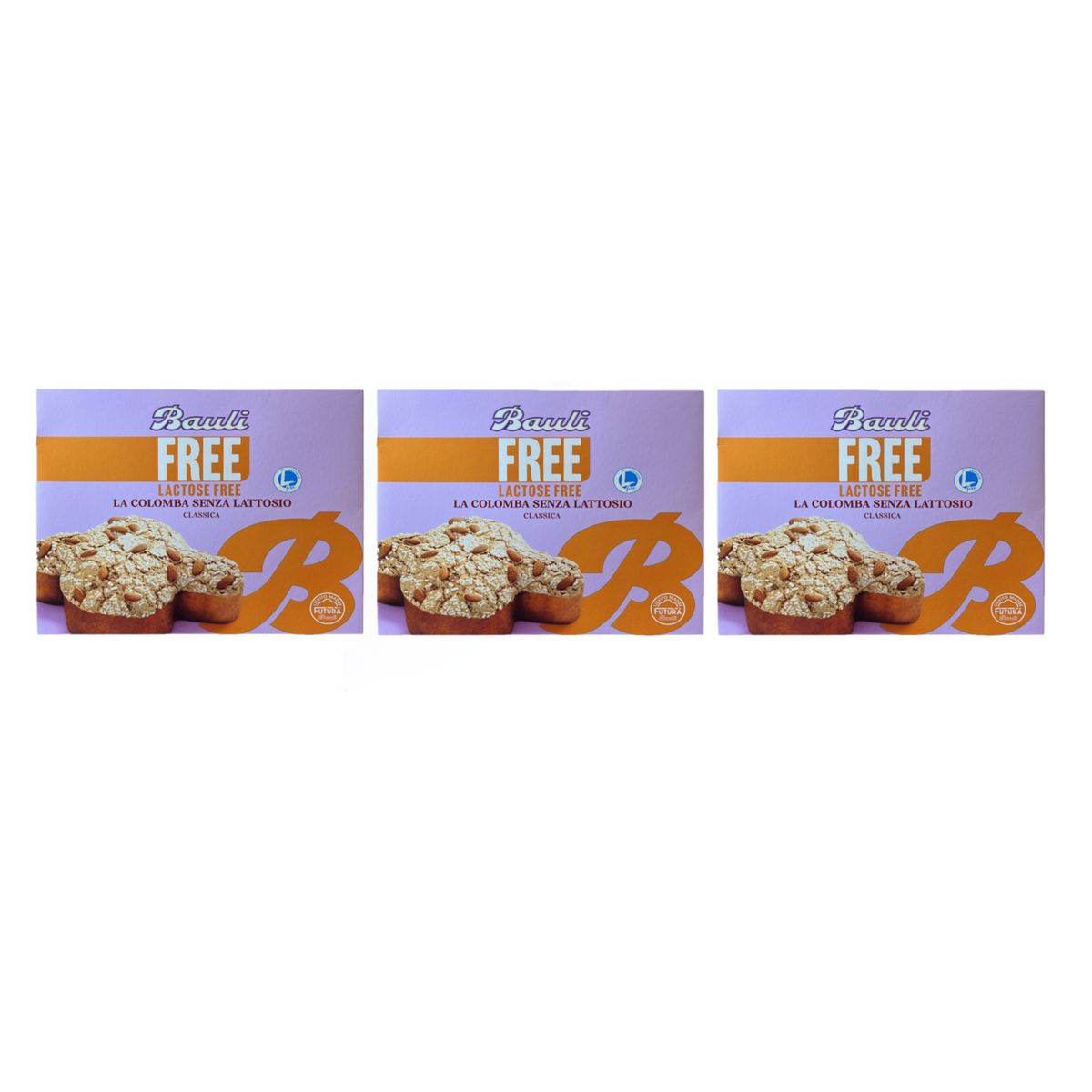Bauli La Colomba Senza Lattosio 700 Gr - 3 Pezzi