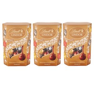 LINDOR Gemischte Pralinen 200 g – Milch-, Zartbitter- und Weiße Schokoladentrüffel mit Zartschmelzender Füllung_0
