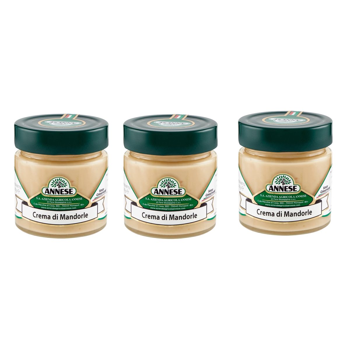 Crema de Almendras Annese 210 Gr.