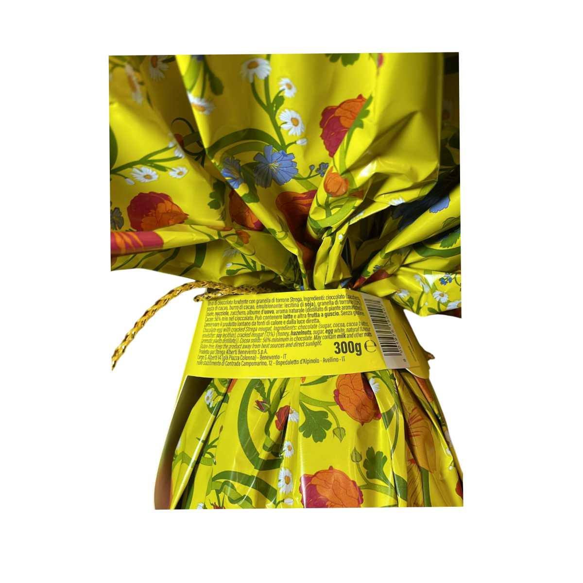 Huevo de chocolate negro y turrón Strega Alberti 300 g