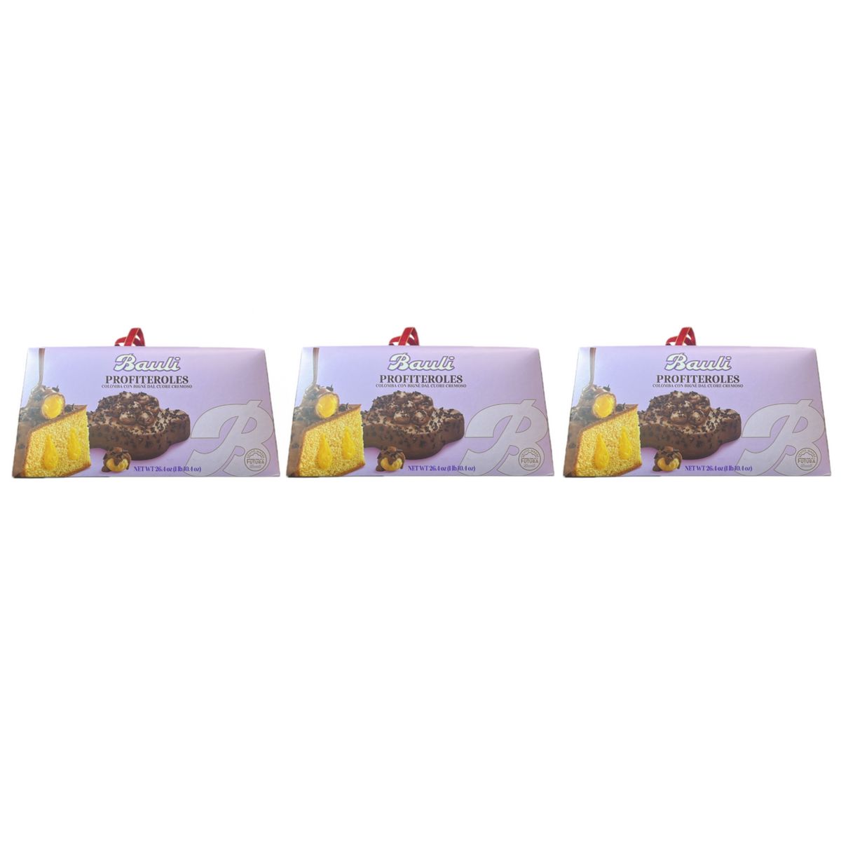 Profiteroles Bauli Colomba 750 g - 3 pièces