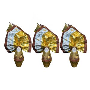 Ferrero Rocher Zartbitter-Osterei mit Haselnüssen 340 g – Mit 4 Pralinen_0