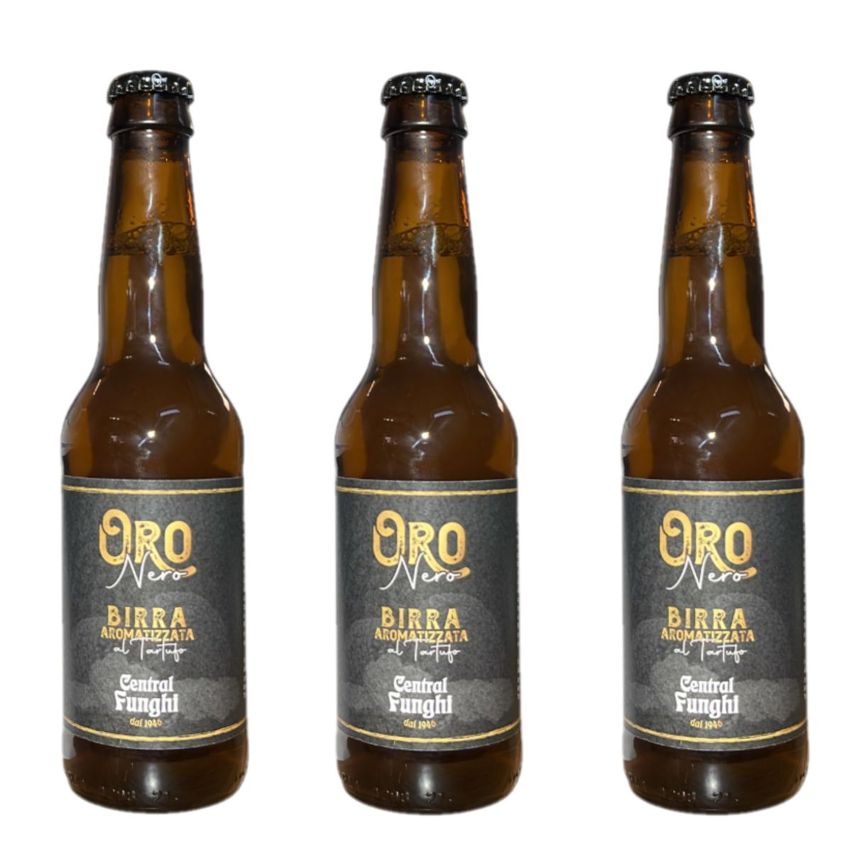 Central Funghi Truffle Flavored Beer 33 Cl - 3 Pieces