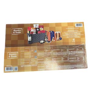 Mosaico di Bontà” Italian Gift Basket 11 Items – With Wine, Sparkling Wine, Pandoro, Sweets & Gourmet Specialties_1