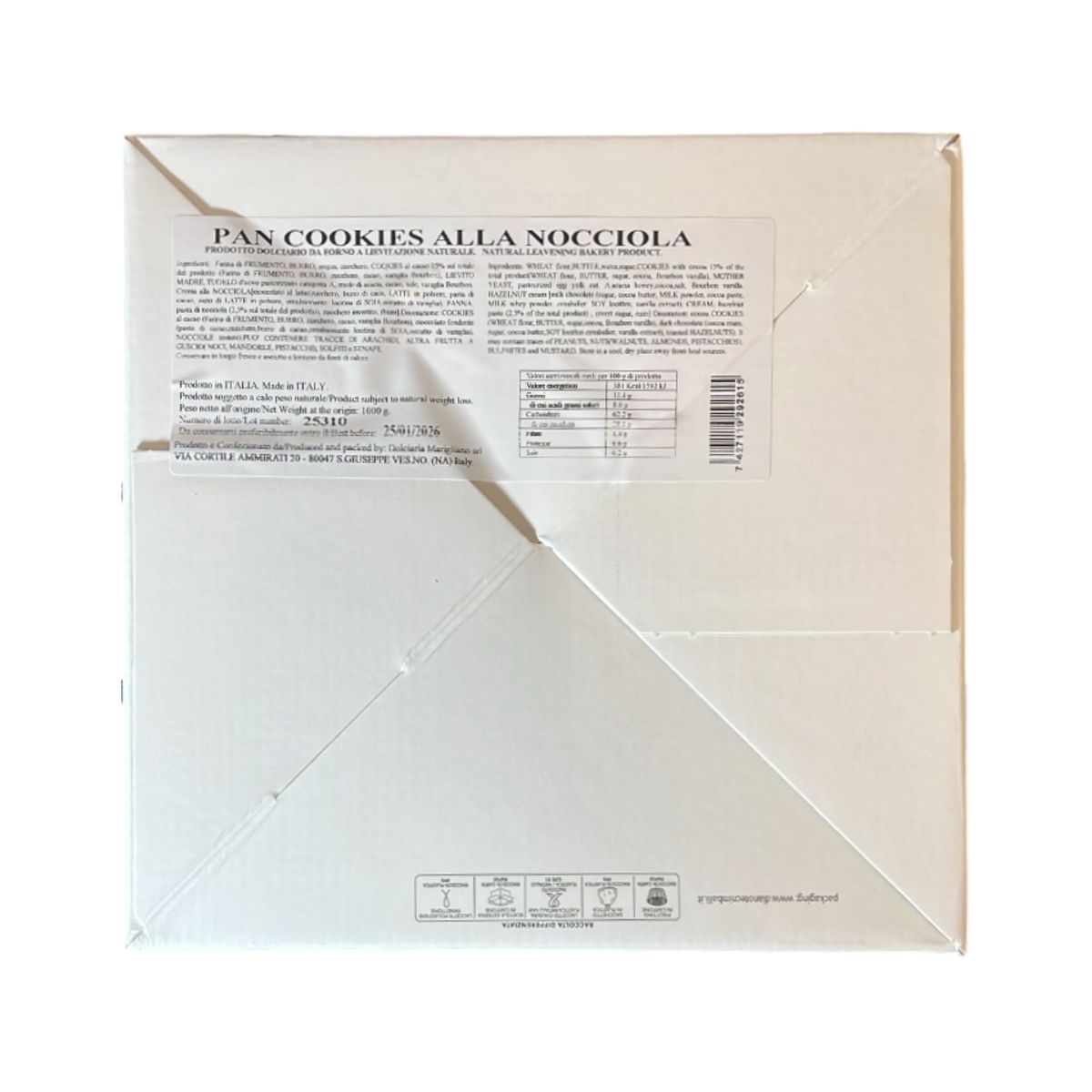 iMarigliano Panettone Pancookies alla Nocciola 1 Kg 