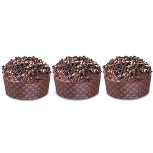 iMarigliano Panettone Pancookies alla Nocciola 1 Kg – Con Gocce di Cioccolato, Crema al Caramello e Copertura di Biscotti al Cacao_0