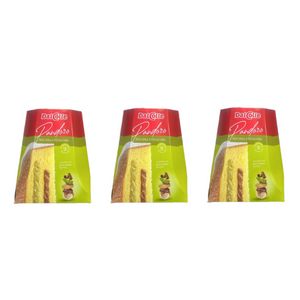 Dal Colle Pandoro Hazelnut and Pistachio 750g – Traditional Italian Christmas Cake with Double Cream Filling, Naturally Leavened for 12 Hours_0