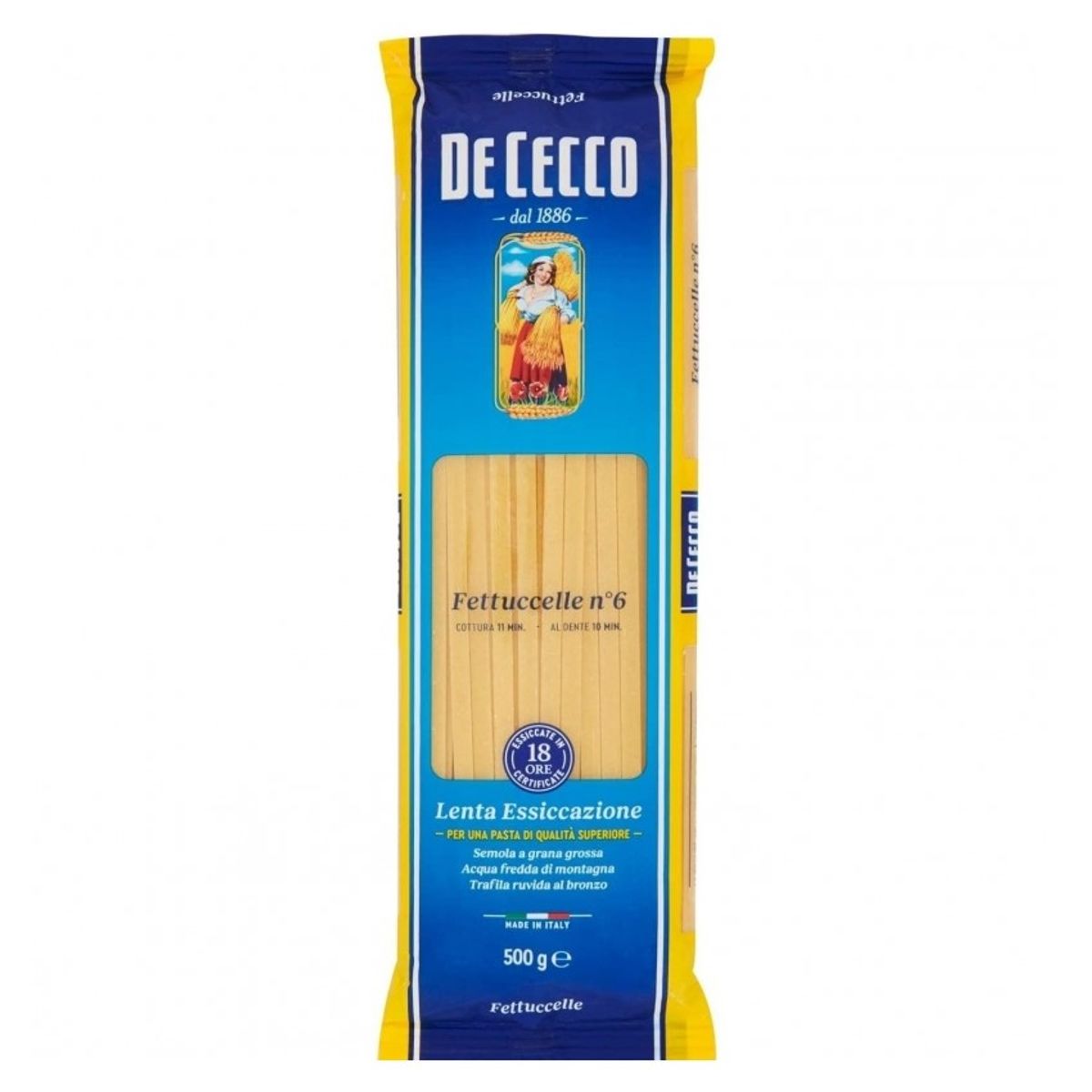 De Cecco fettuccelle nr. 6 500 Gr.