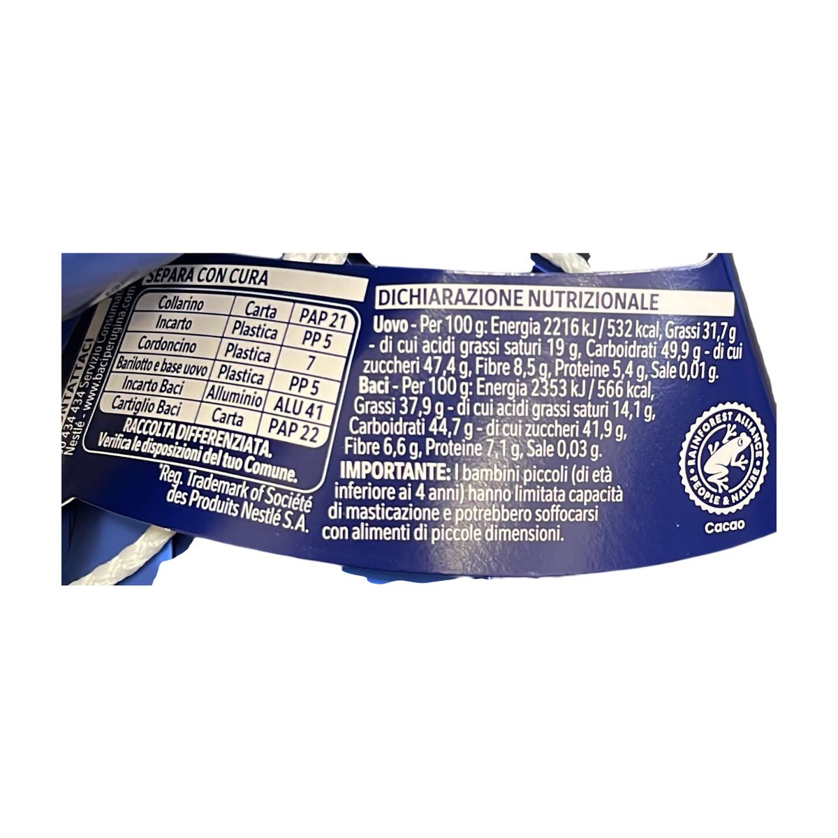 Baci Perugina Classic Ei 265 Gr