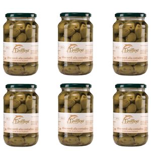 Delfino Battista Olive verdi alla contadina 560 Gr._0