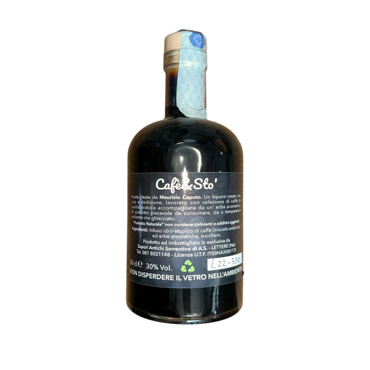 Licor de café Cafe&Sto 500 ml.