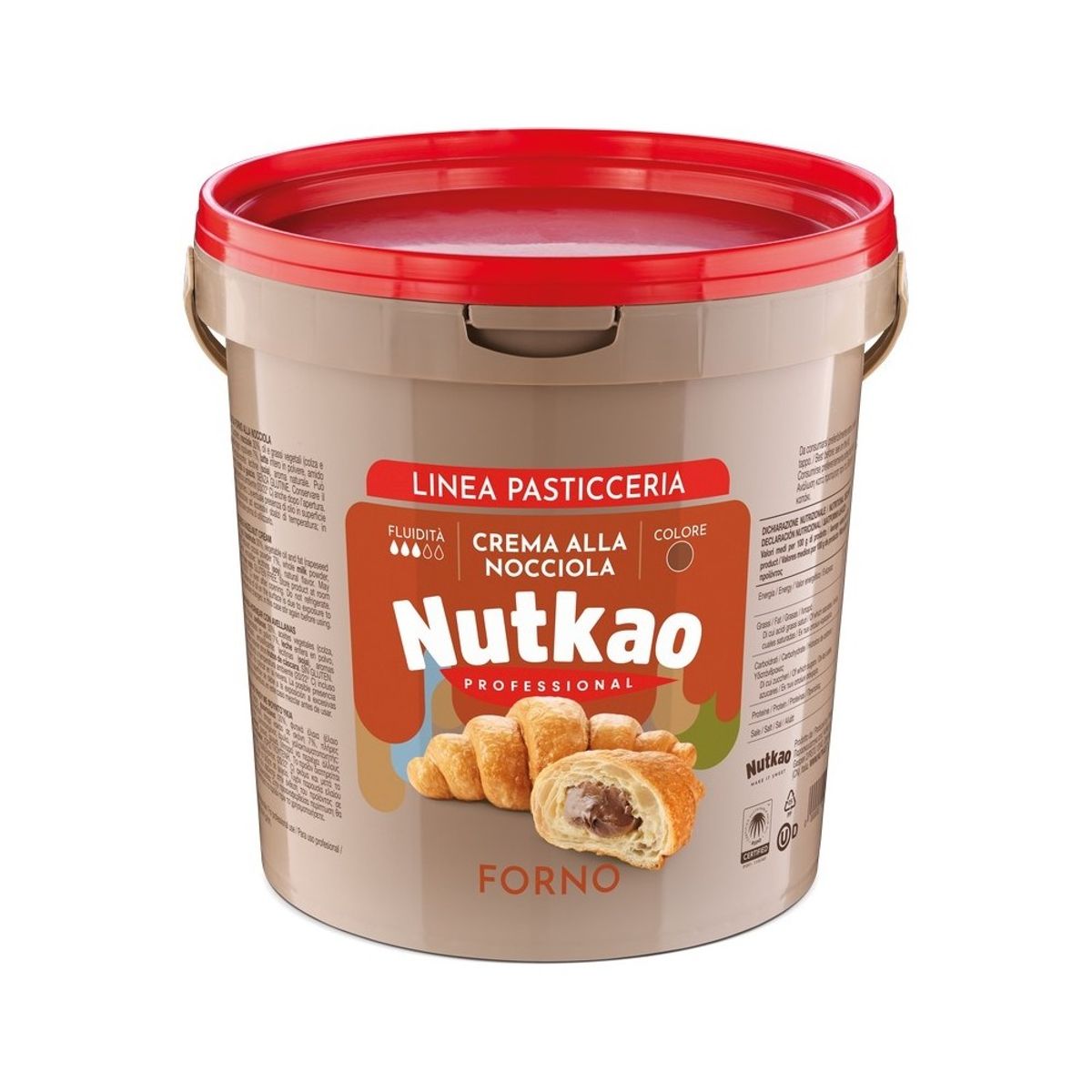 Nutkao Crema al Cacao con Nocciole 6 Kg.