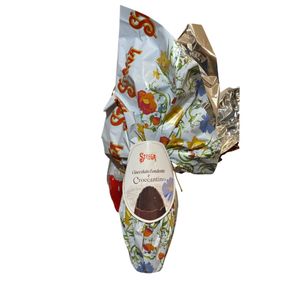 Strega Alberti Huevo de Pascua Chocolate Negro y Crocante 300 g