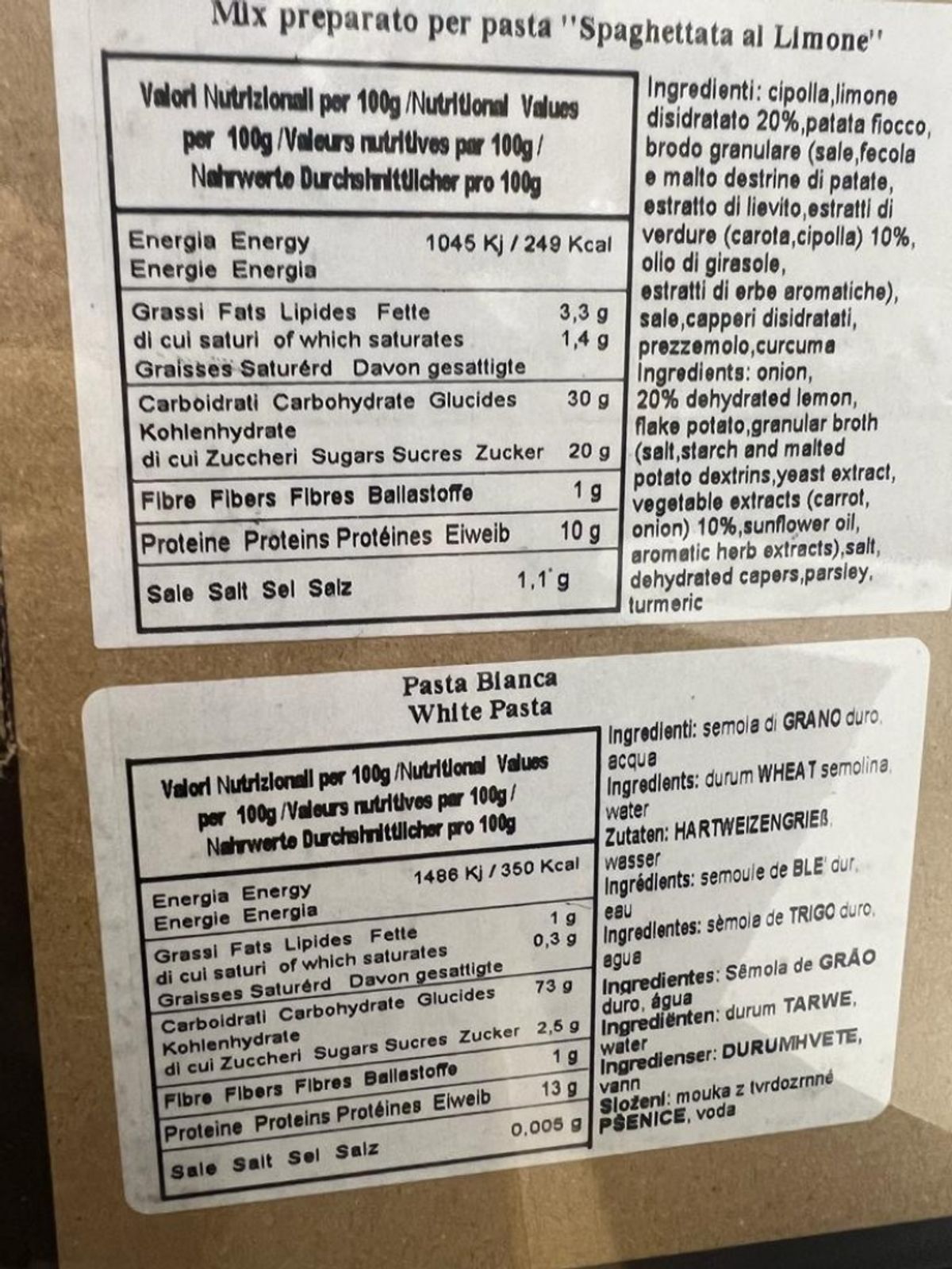la Fabbrica della Pasta di Gragnano "Confezione regalo Sorrento insalatiera , pasta e condimento" Pasta di Gragnano IGP