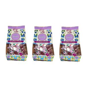 Perle di Sole Bites Bonbons Fourrés Saveur Myrtille 100 g_0